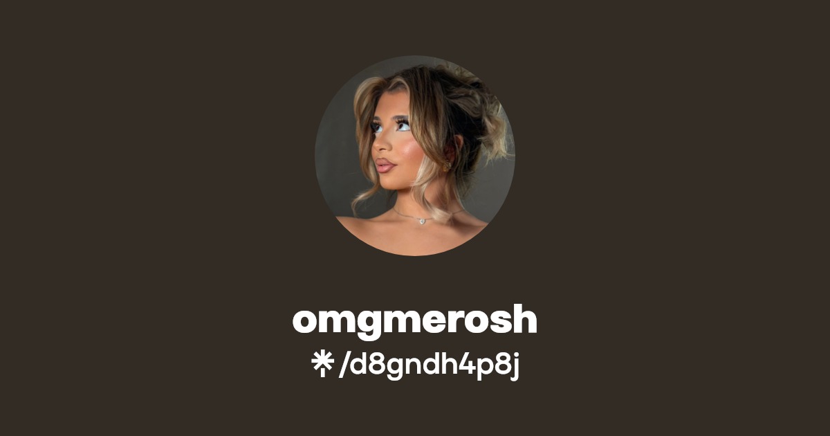 omgmerosh Official: TikTok, Instagram